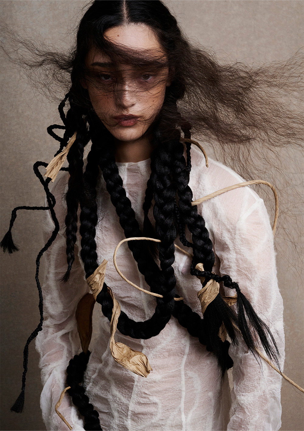 Oversized Long Braids - Nicole Kae - Yakushima Collection